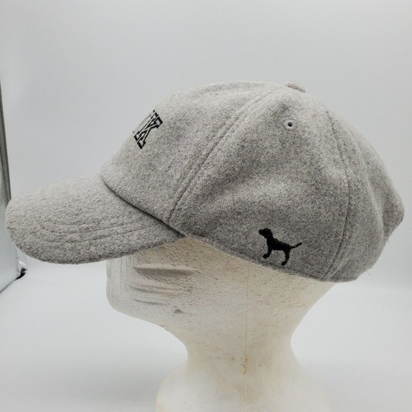 PINK Victoria's Secret Gray Wool Cap - Picture 3 of 10